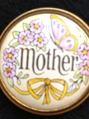 English Crummles "Mother" Enamel Box